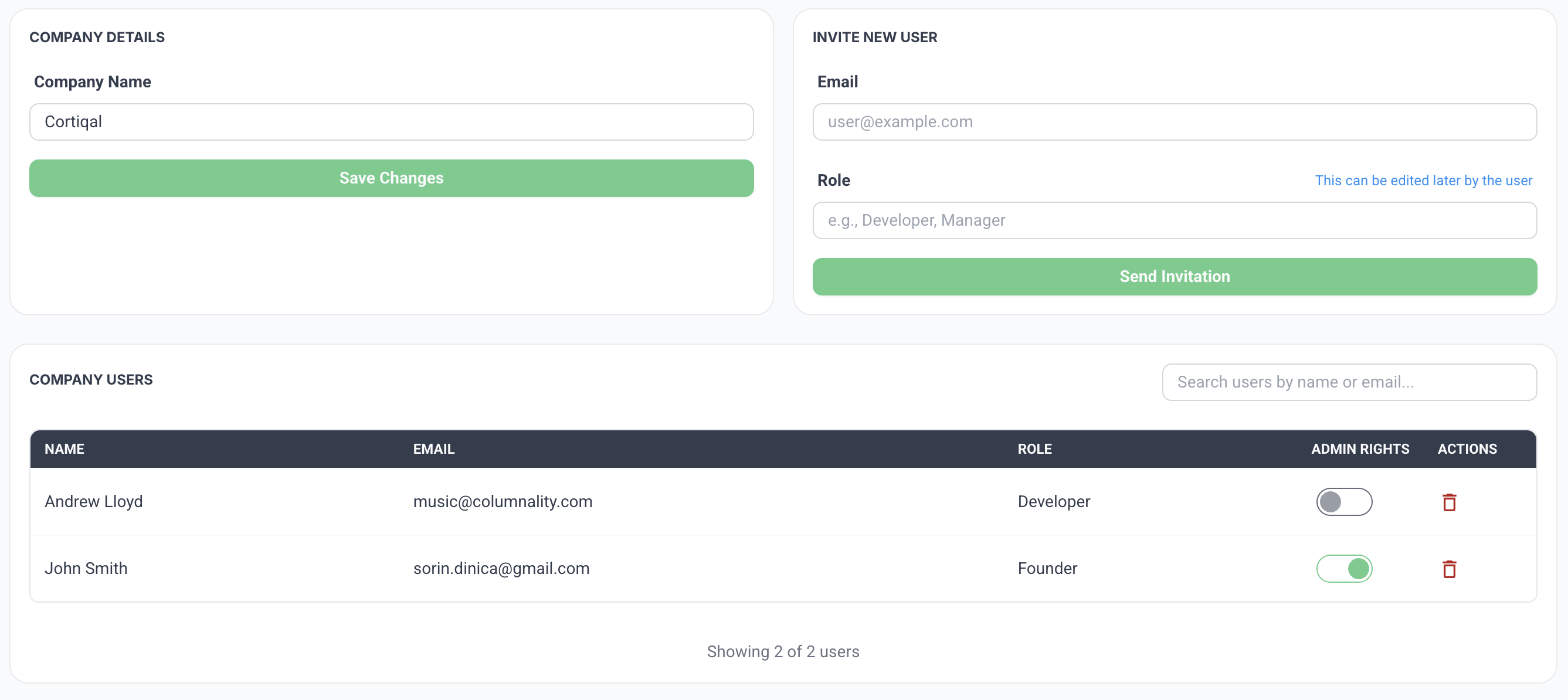 Cortiqal Objectives Roadmap
